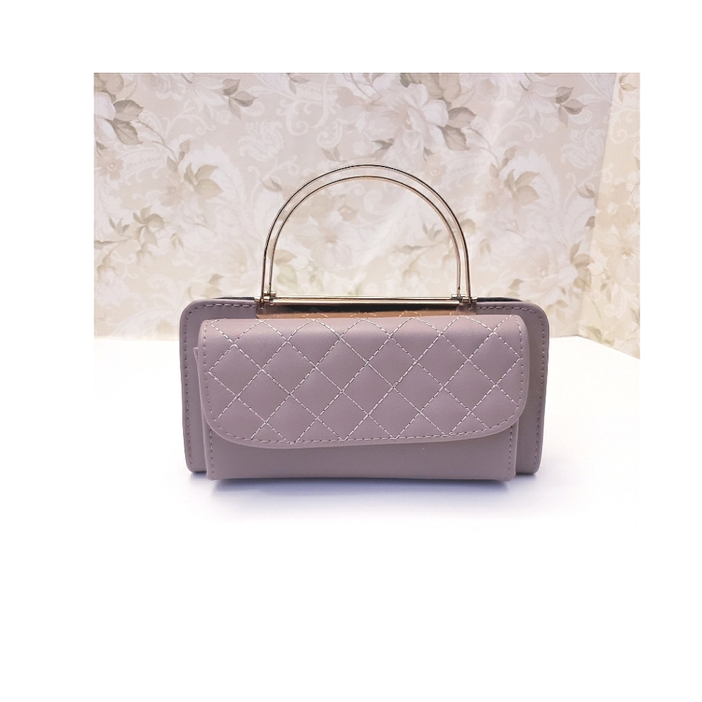 WORLDLY GREY COLOR PURSE WALLET